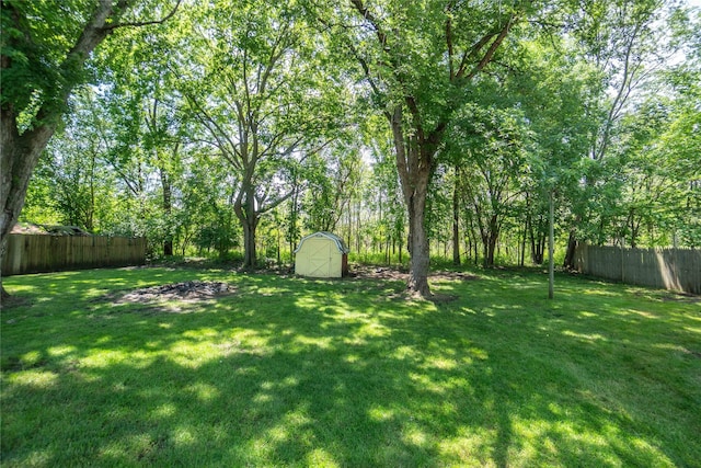 808 Bridge St, Redfield, IA 50233 - view of yard with a storage shed