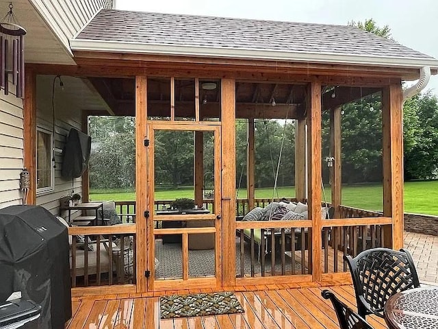 2279 Pheasant Ridge Ln, Ames, IA 50010 - view of sunroom / solarium