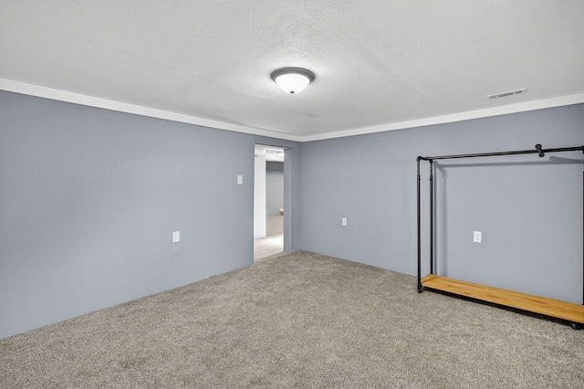 34 E Broadway St, Colfax, IA 50054 - unfurnished bedroom featuring carpet flooring and a textured ceiling