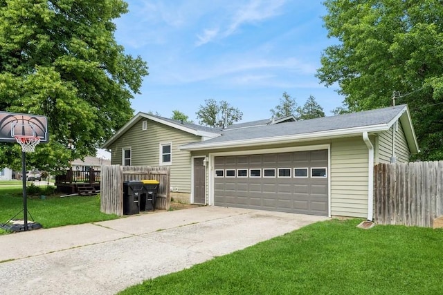 1525 Rapids St, Adel, IA 50003 - view of home's exterior featuring concrete driveway and an attached garage