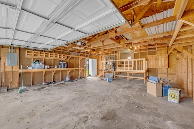 1107 E 12th St N, Newton, IA 50208 - garage with electric panel