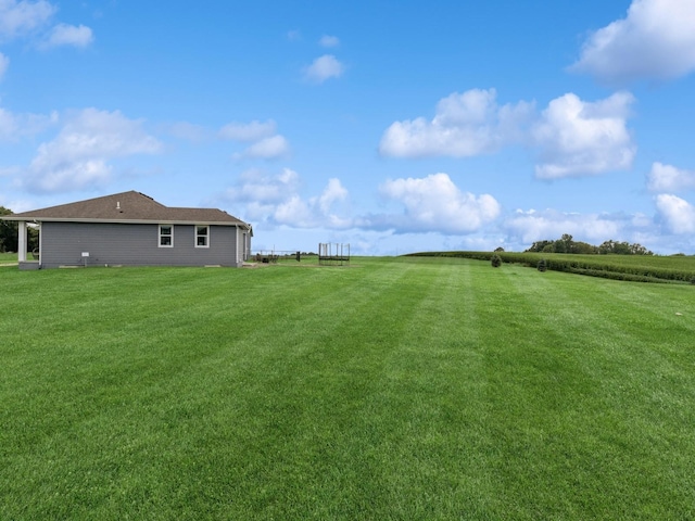 2458 SE 108th St, Runnells, IA 50237 - view of green lawn featuring a rural view