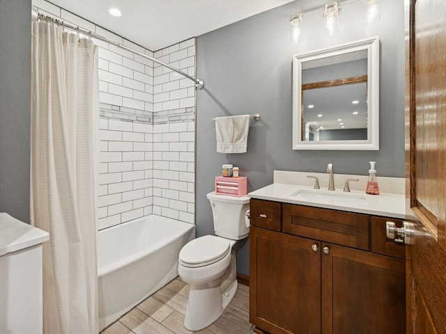 2458 SE 108th St, Runnells, IA 50237 - bathroom with vanity and shower / bath combo