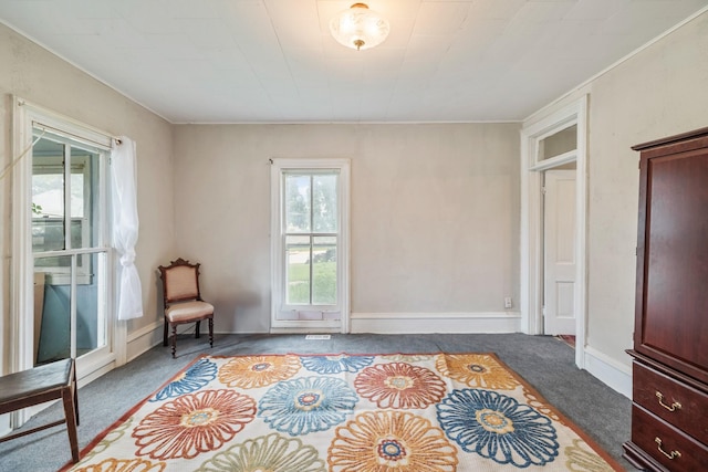 311 E 4th St, Riverside, IA 52327 - unfurnished room with carpet floors and ornamental molding