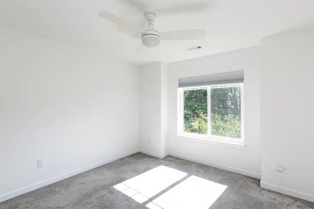 427 Spring Crest Ln, Waukee, IA 50263 - carpeted spare room featuring baseboards and ceiling fan
