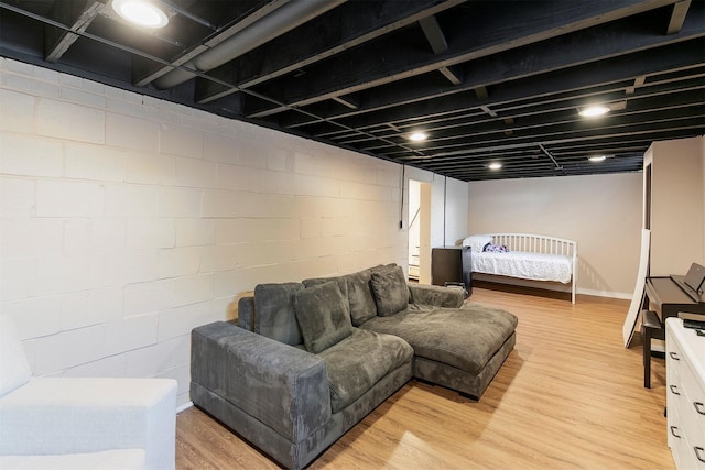 3315 61st St, Des Moines, IA 50322 - bedroom featuring light wood-style flooring