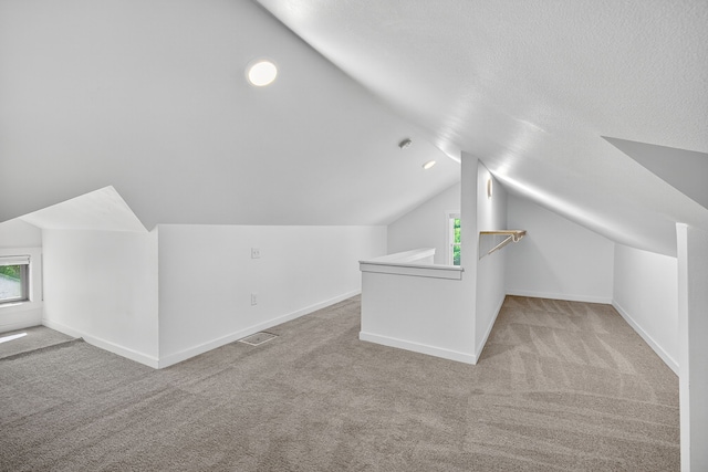 1728 NW Dr, Des Moines, IA 50310 - bonus room featuring lofted ceiling and carpet flooring