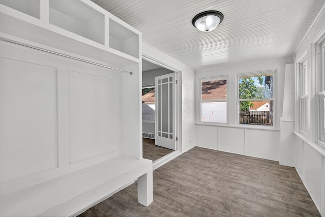1728 NW Dr, Des Moines, IA 50310 - mudroom featuring wood finished floors