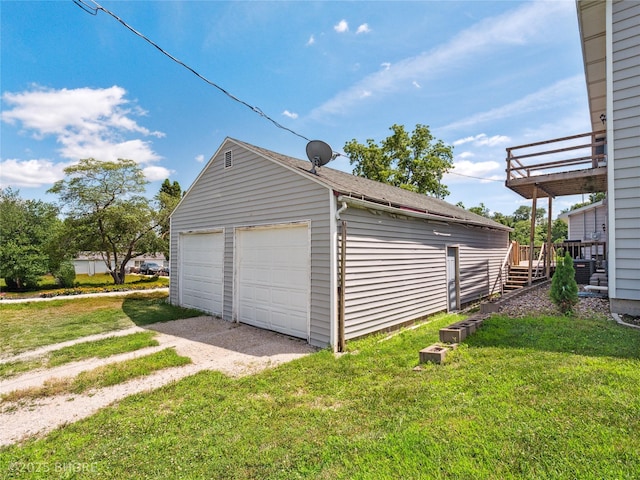 623 N Main St, Stuart, IA 50250 - view of detached garage