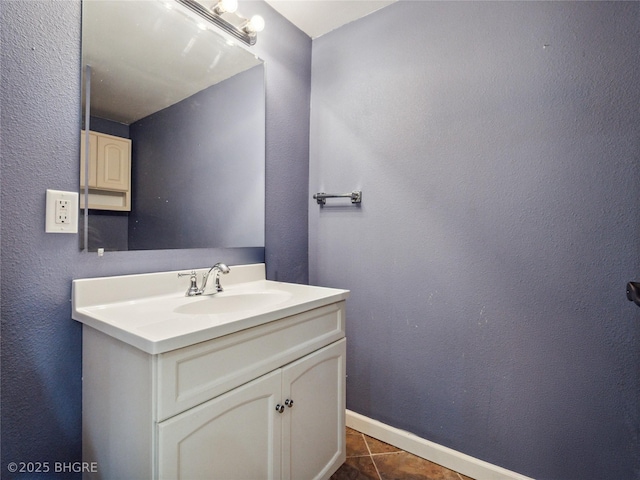 623 N Main St, Stuart, IA 50250 - bathroom featuring vanity and tile patterned floors