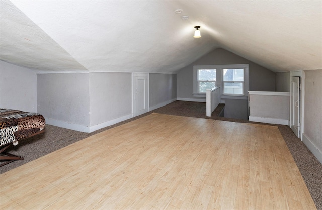 1118 Euclid Ave, Des Moines, IA 50313 - bonus room with vaulted ceiling and wood finished floors
