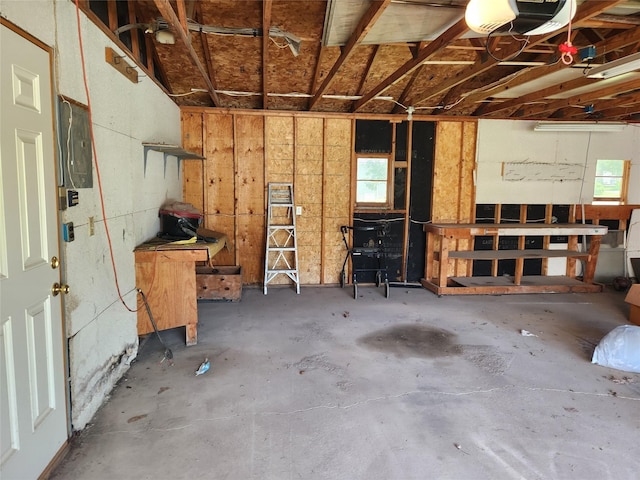 503 Main St, Harvey, IA 50119 - garage with a garage door opener