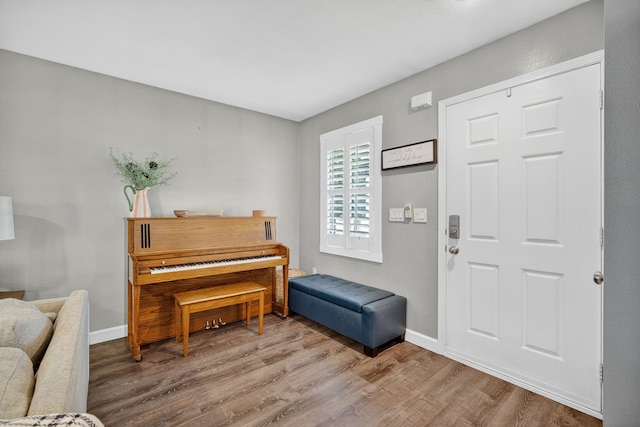 4808 Dewey Pl, Johnston, IA 50131 - foyer featuring wood finished floors and baseboards