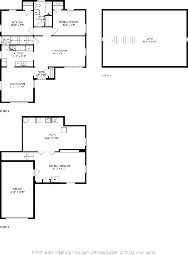 1655 NW Dr, Des Moines, IA 50310 - view of property floor plan