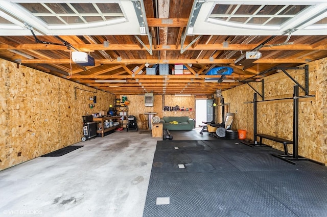 3411 61st St, Des Moines, IA 50322 - garage with a garage door opener