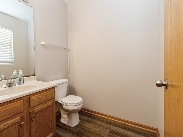 5805 Sterling Trce, Des Moines, IA 50320 - bathroom with vanity and wood finished floors