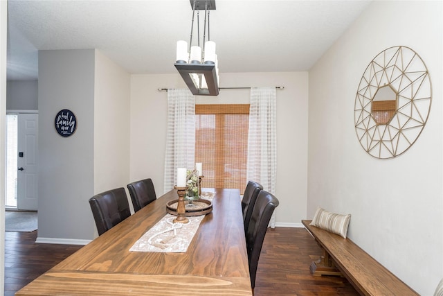 3605 80th St, Urbandale, IA 50322 - dining room featuring dark wood-type flooring and plenty of natural light
