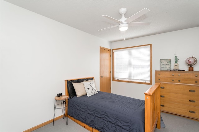 3605 80th St, Urbandale, IA 50322 - bedroom featuring carpet and a ceiling fan