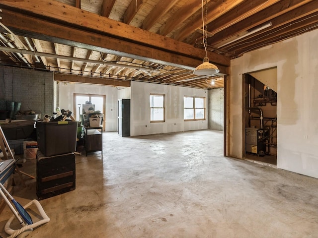 4791 Erbe St, Norwalk, IA 50211 - basement with freestanding refrigerator