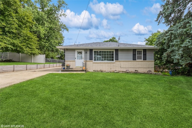 1212 Burnham Ave, Des Moines, IA 50315 - view of front of property with brick siding, a shingled roof, and driveway