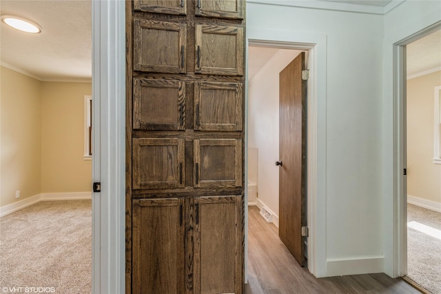 1212 Burnham Ave, Des Moines, IA 50315 - detailed view of ornamental molding and baseboards