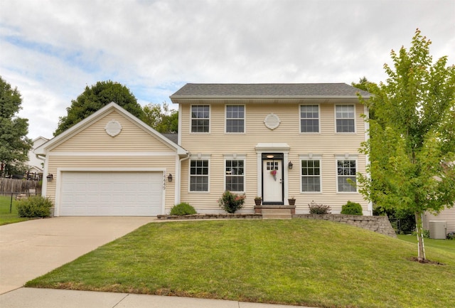 14449 Briarwood Ln, Urbandale, IA 50323 - colonial home with driveway and an attached garage