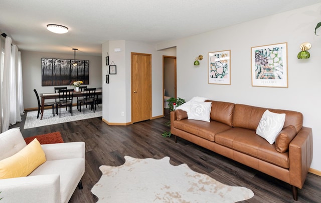 14449 Briarwood Ln, Urbandale, IA 50323 - living room with wood finished floors and baseboards