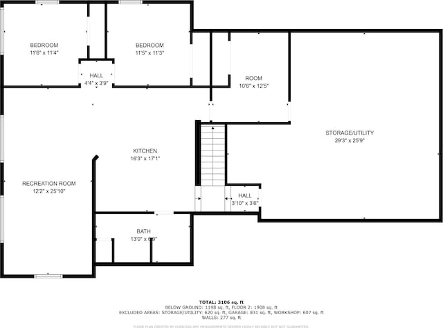 7 Hobart Pl, Grinnell, IA 50112 - view of property floor plan