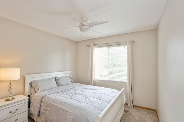 681 63rd St, West Des Moines, IA 50266 - bedroom with light carpet and ceiling fan