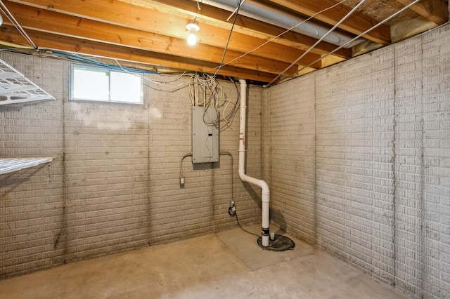 681 63rd St, West Des Moines, IA 50266 - basement featuring electric panel