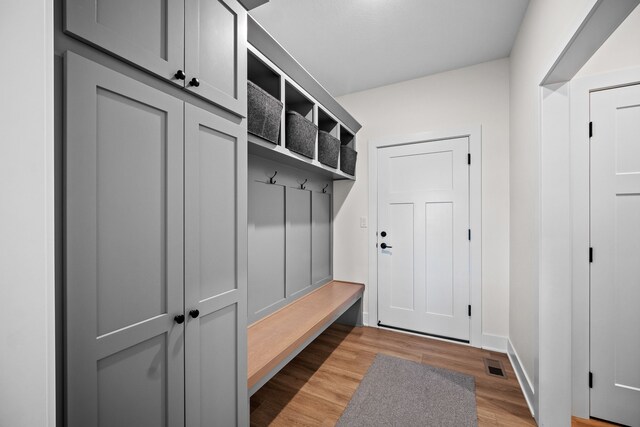 2309 NW 29th St, Ankeny, IA 50023 - mudroom with light wood finished floors and baseboards