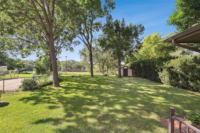 6542 Washington Ave, Windsor Heights, IA 50324 - view of yard with a storage shed