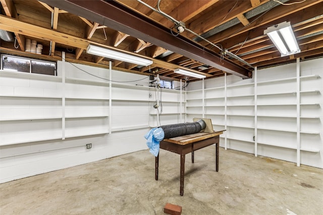 6542 Washington Ave, Windsor Heights, IA 50324 - view of unfinished basement