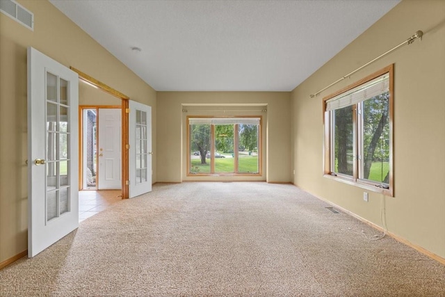 704 SW Coventry Cir, Ankeny, IA 50023 - unfurnished room featuring french doors and carpet