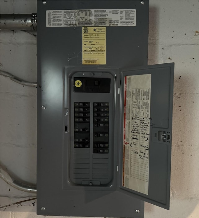 3419 E 37th St, Des Moines, IA 50317 - utilities with electric panel