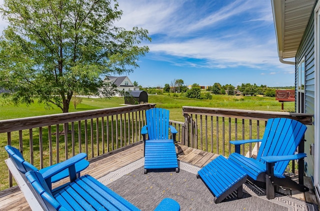 938 15th St SE, Altoona, IA 50009 - wooden deck featuring a lawn