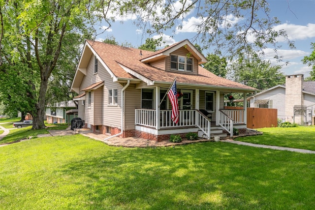 2610 Westover Blvd, Des Moines, IA 50322 - bungalow-style house with covered porch and roof with shingles