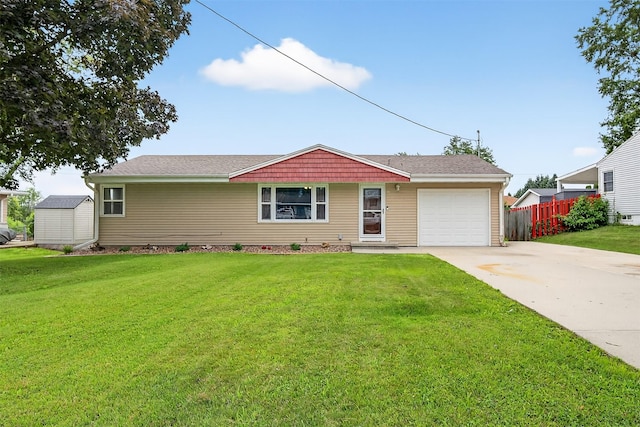 8026 Crestview Dr, Des Moines, IA 50320 - ranch-style home featuring concrete driveway and a garage