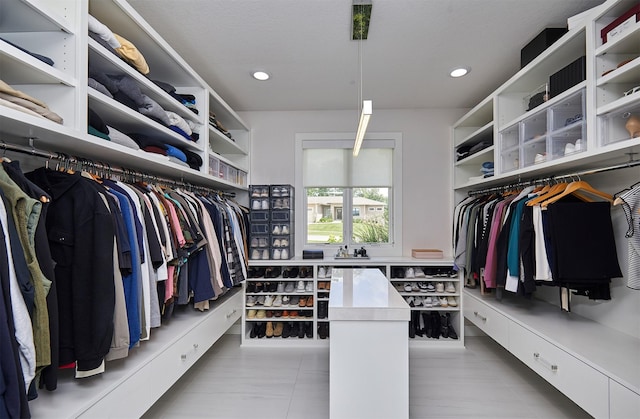 605 S Tiburon Cv, West Des Moines, IA 50266 - walk in closet with tile patterned flooring
