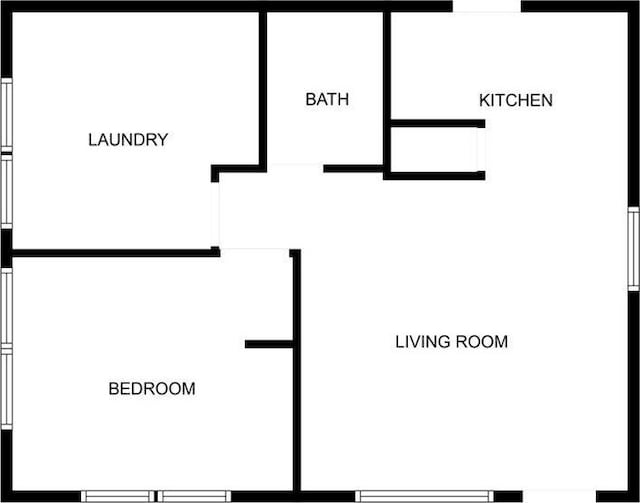 2311 Williams St, Des Moines, IA 50317 - view of floor plan / room layout