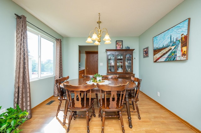 9102 NW Windsor Dr, Johnston, IA 50131 - dining space featuring light wood finished floors and a chandelier