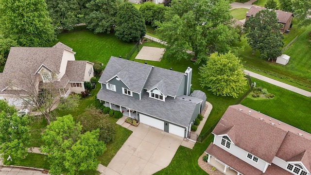 5526 Kensington Cir, Johnston, IA 50131 - aerial view of residential area