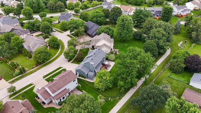 5526 Kensington Cir, Johnston, IA 50131 - aerial overview of property's location with nearby suburban area