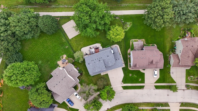 5526 Kensington Cir, Johnston, IA 50131 - aerial perspective of suburban area