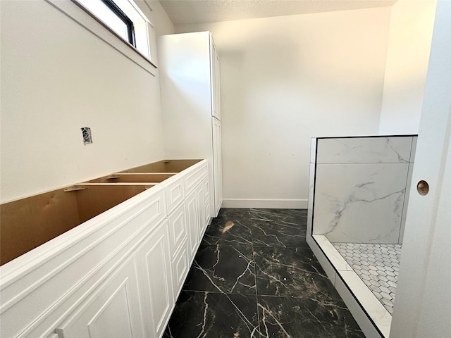 880 Harrington Way, Waukee, IA 50263 - bathroom featuring marble finish flooring and baseboards