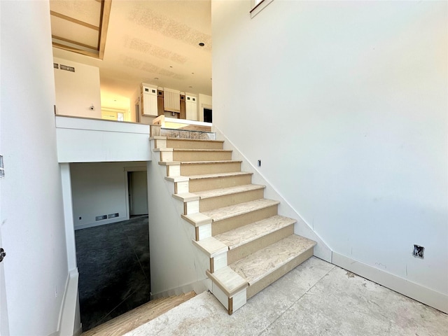 880 Harrington Way, Waukee, IA 50263 - stairs with baseboards