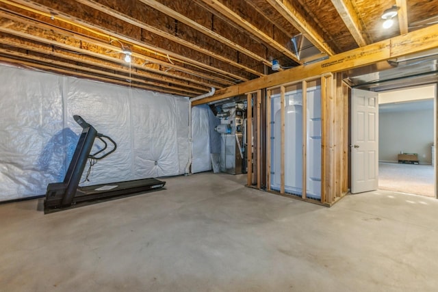 1870 SE Oxford Dr, Waukee, IA 50263 - view of unfinished basement