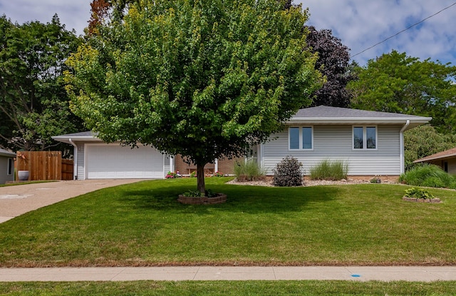 2726 Lakeland Dr, Urbandale, IA 50322 - view of front of house with driveway and an attached garage