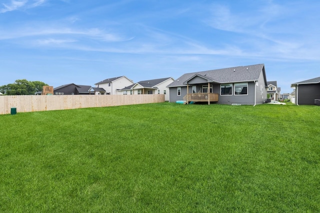 220 11th Ct NW, Bondurant, IA 50035 - back of property with a residential view and a deck