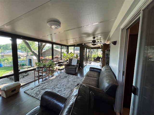 1016 1st St NW, Altoona, IA 50009 - sunroom featuring wood finished floors, healthy amount of natural light, and expansive windows